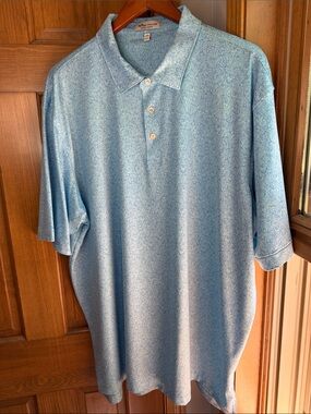 Peter Millar Summer Comfort Caddy Shack Performance Jersey Polo Shirt Men’s XXL